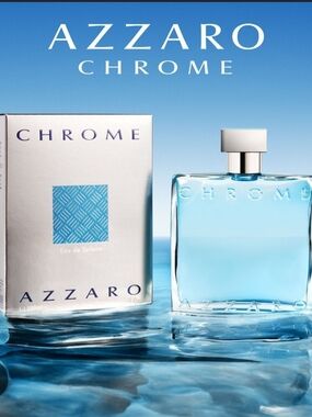 SEALED Azzaro Chrome Eau de Toilette 100 ml- 3.4 oz BNIB / Authentic